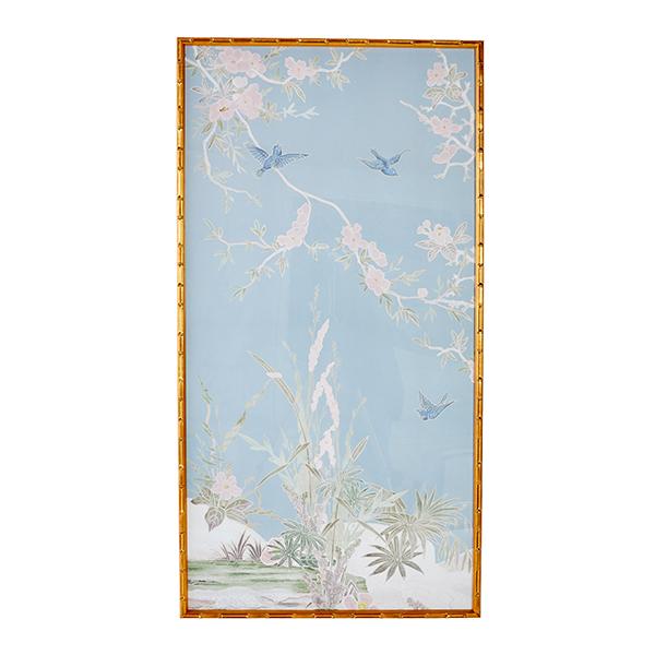 Botanical Breeze Chinoiserie Panel