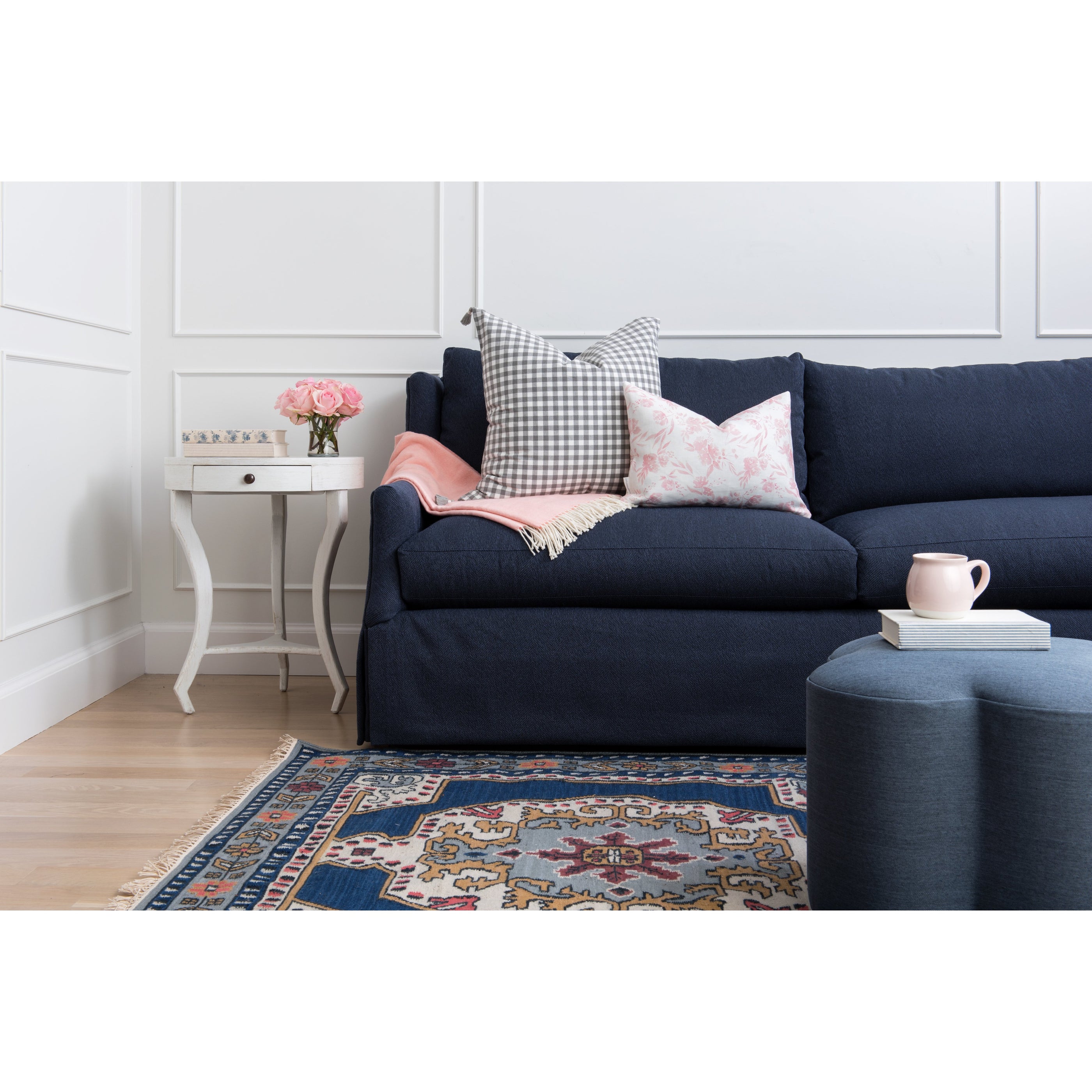 French Stripe Decorative Book Set