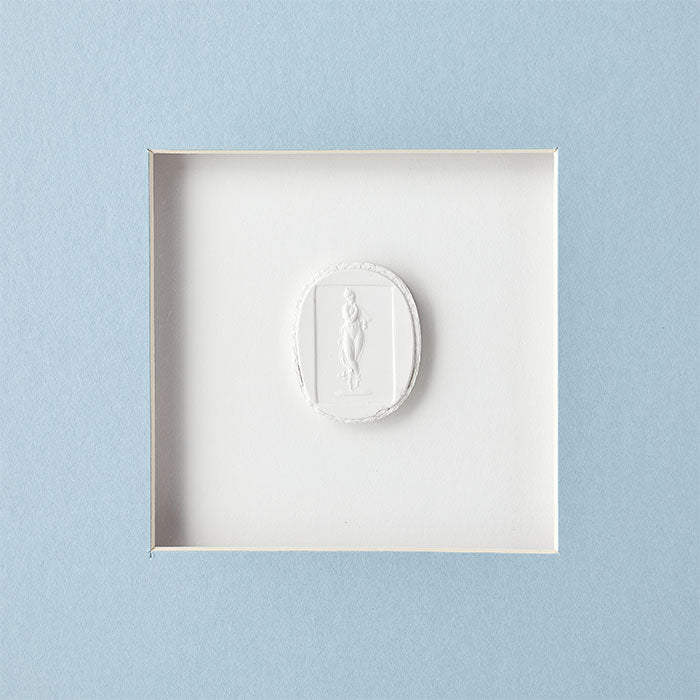 Tall Framed Intaglio I