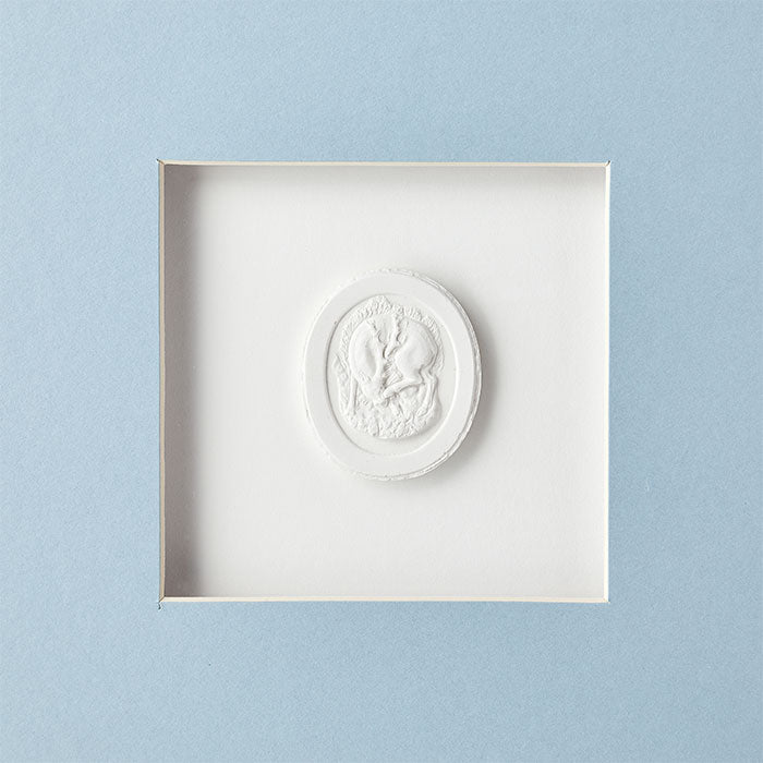 Tall Framed Intaglio II