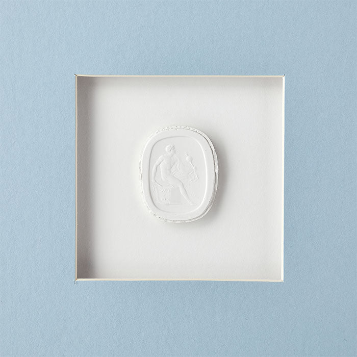 Tall Framed Intaglio III