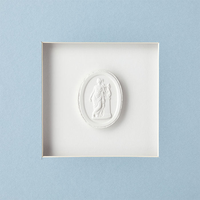 Tall Framed Intaglio IV