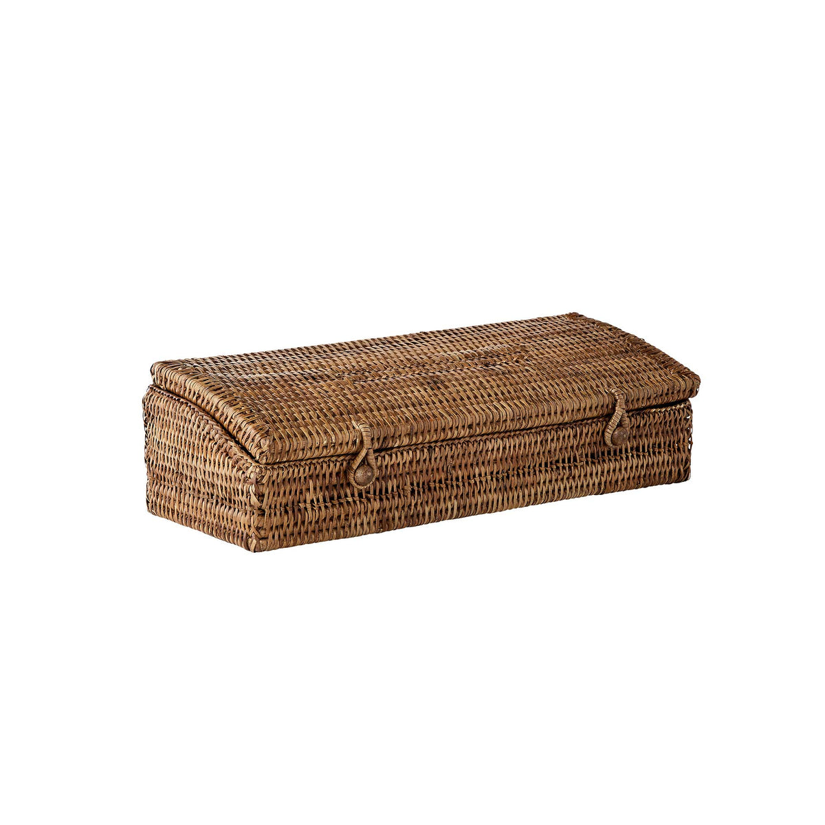 Rattan Tea Box