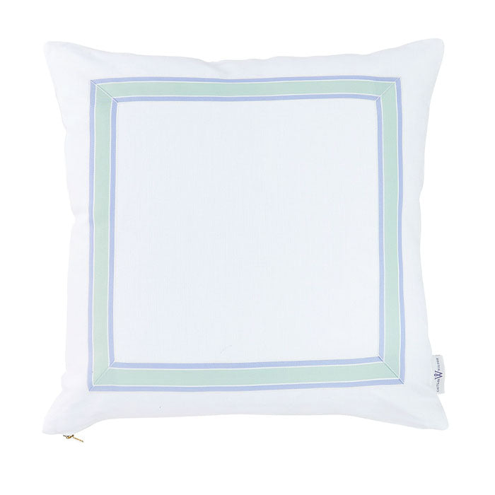 Garden Green Trim Pillow