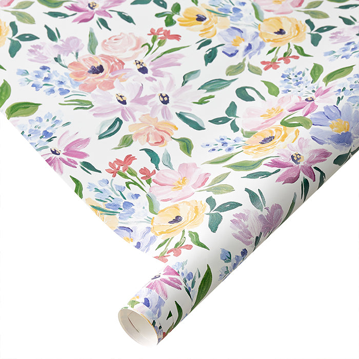 Penelope Bright Floral Wallpaper on Roll