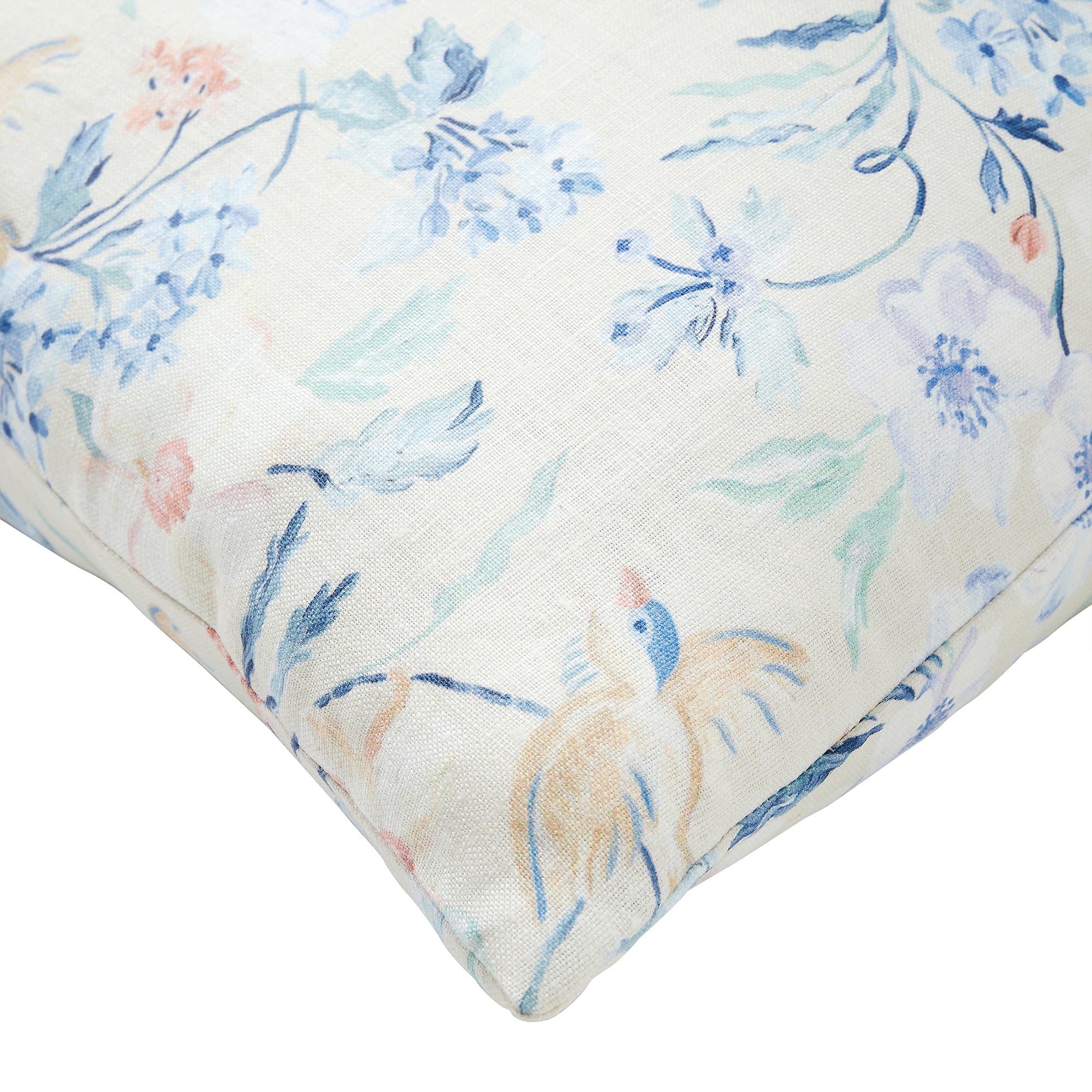 Bird on Marilyn Floral Pillow
