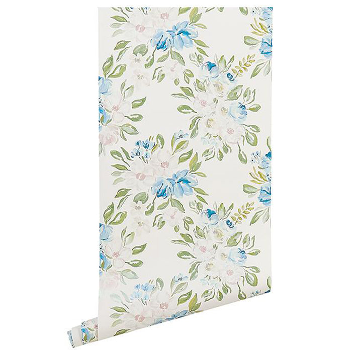 Secret Garden Floral Wallpaper on Roll