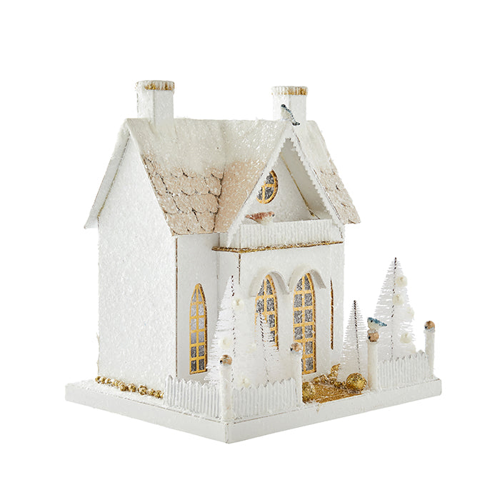 White Christmas Cottage - Caitlin Wilson Design