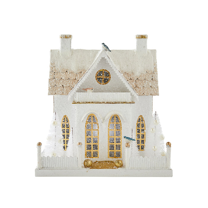 White Christmas Cottage - Caitlin Wilson Design