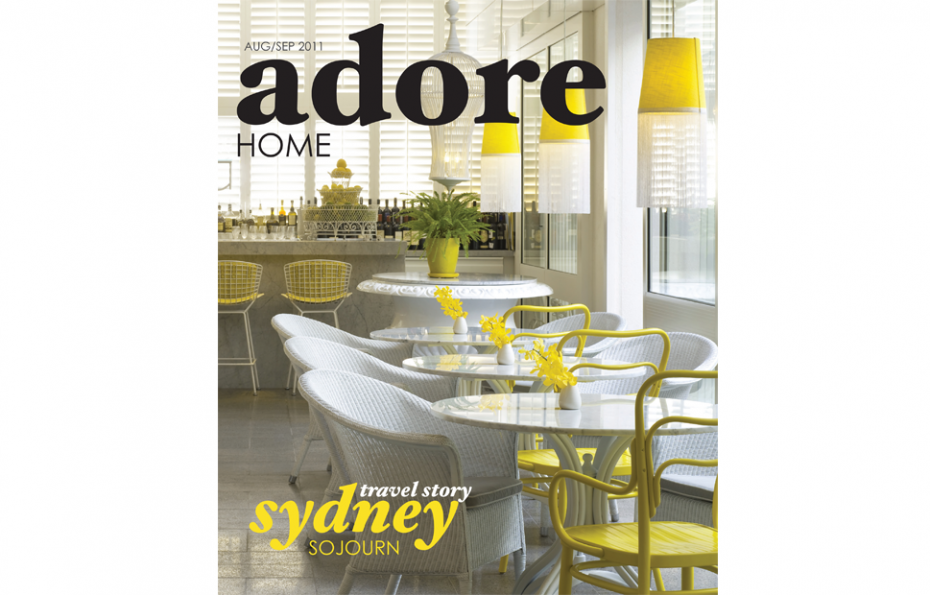 Adore Home Magazine Aug/Sep 2011