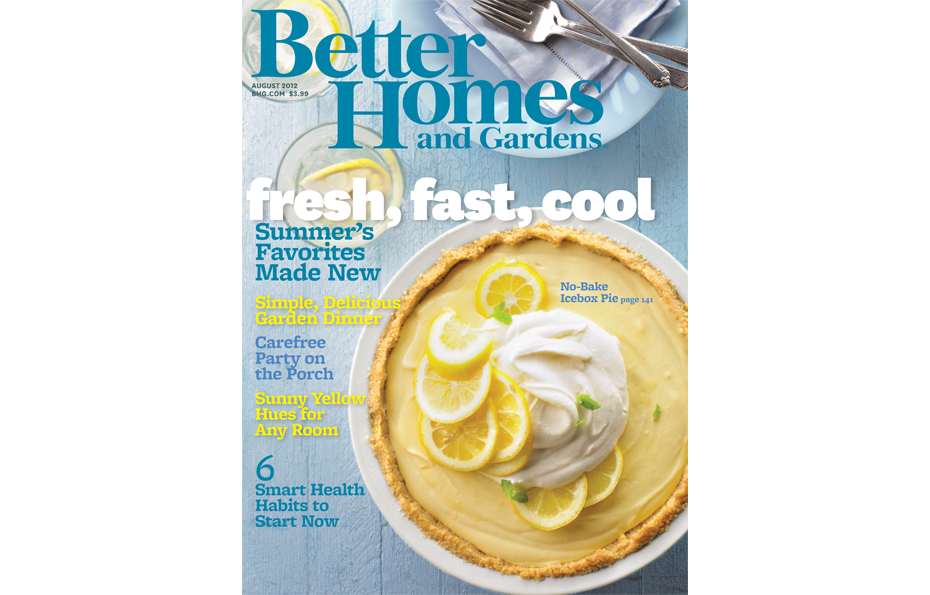 Better Homes and Gardens August 2012