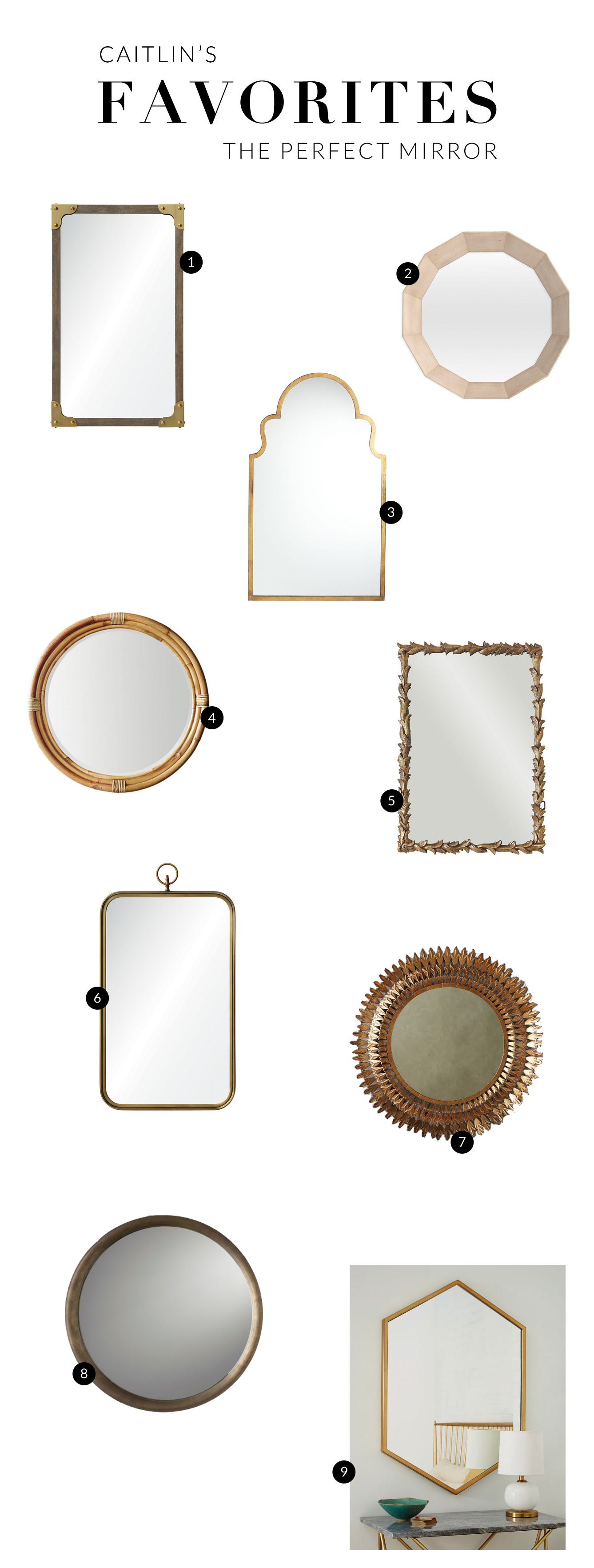 Caitlin’s Favorites: Mirrors