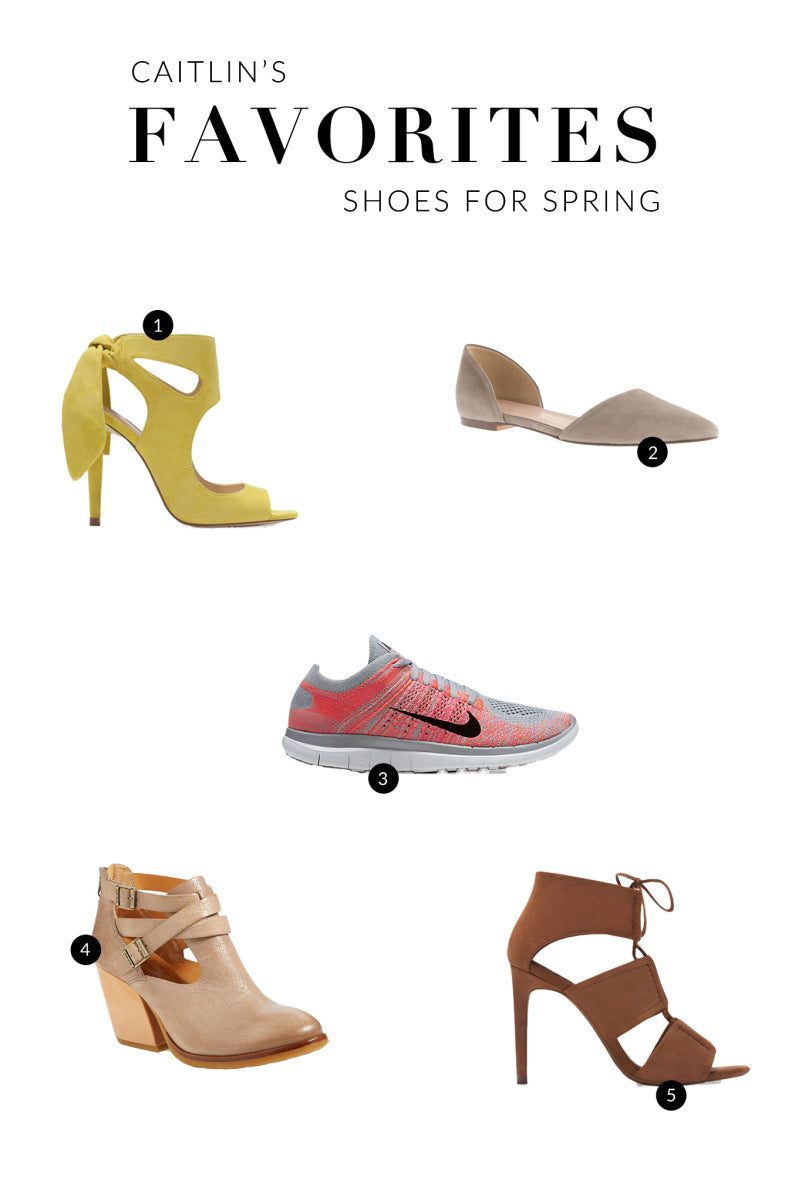 Caitlin’s Favorites: Shoes for Spring