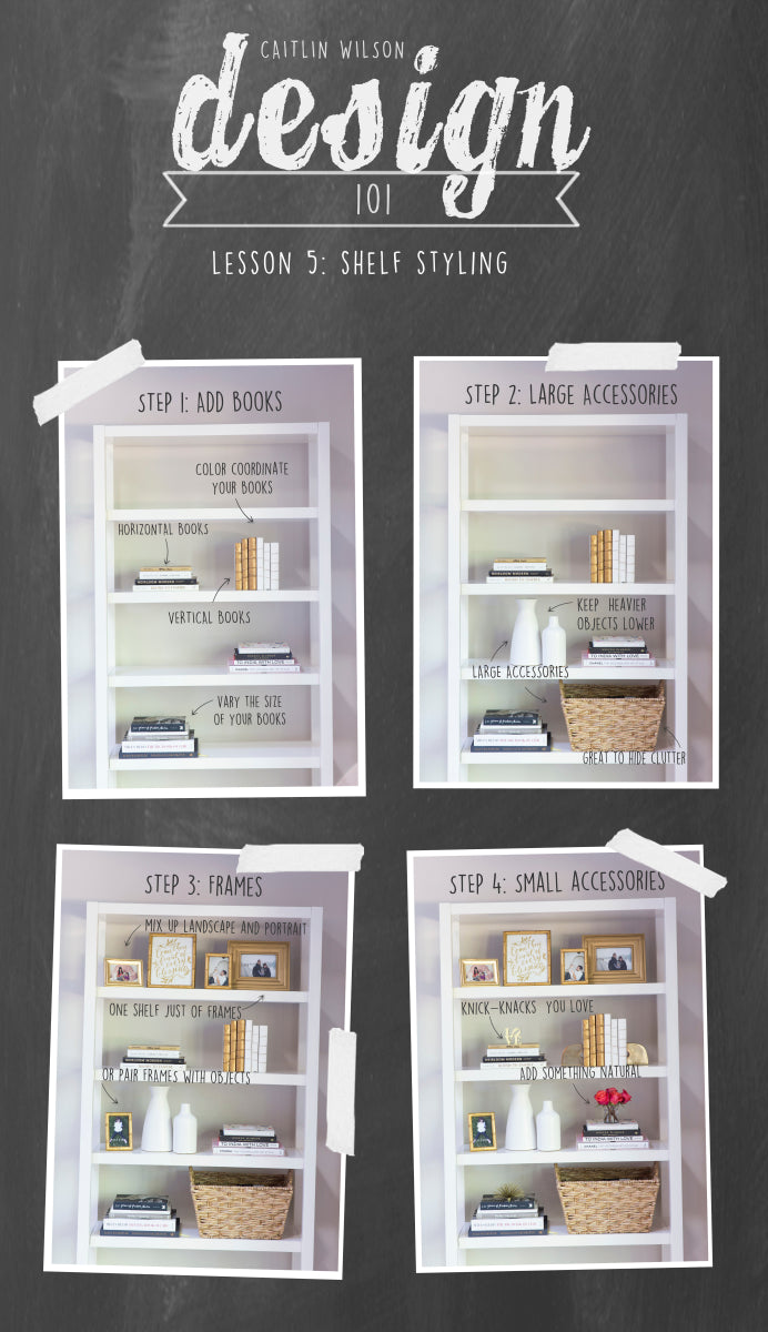 CW Design 101 | Lesson 5: Bookshelf Styling