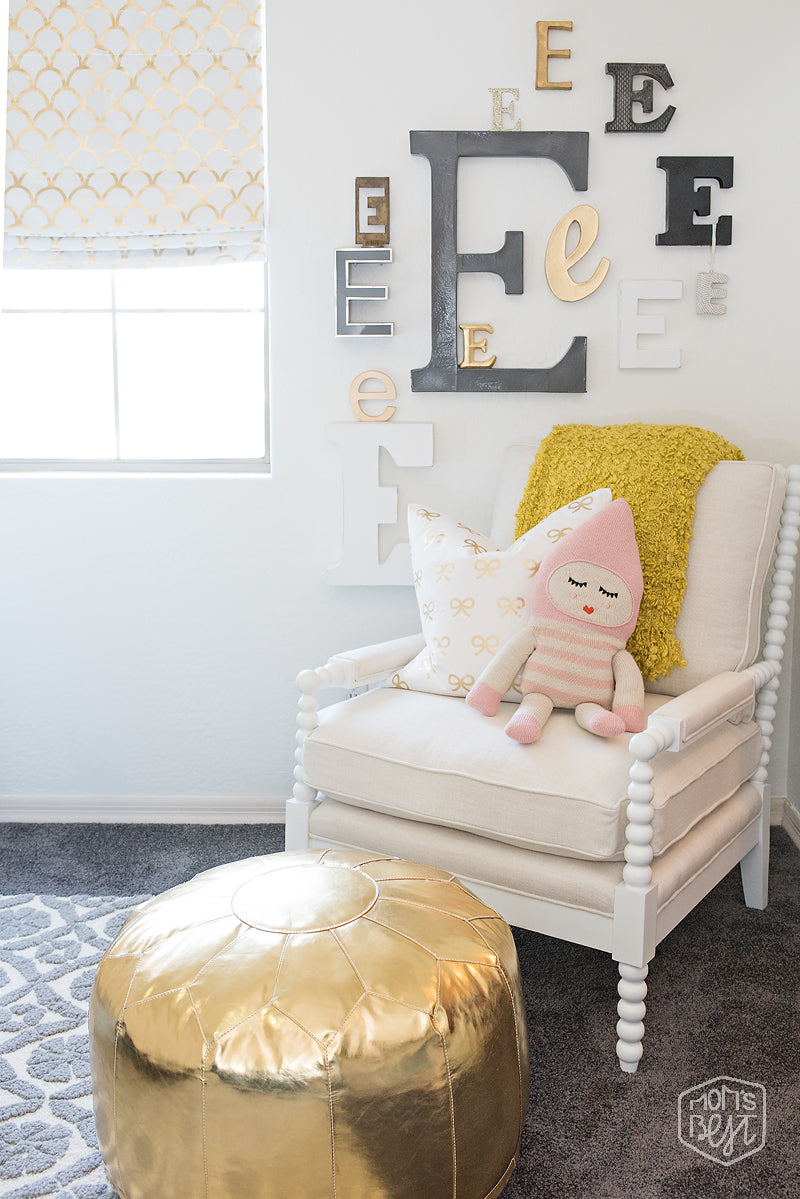 Vintage Modern Kids Room Makeover with Destination Nursery