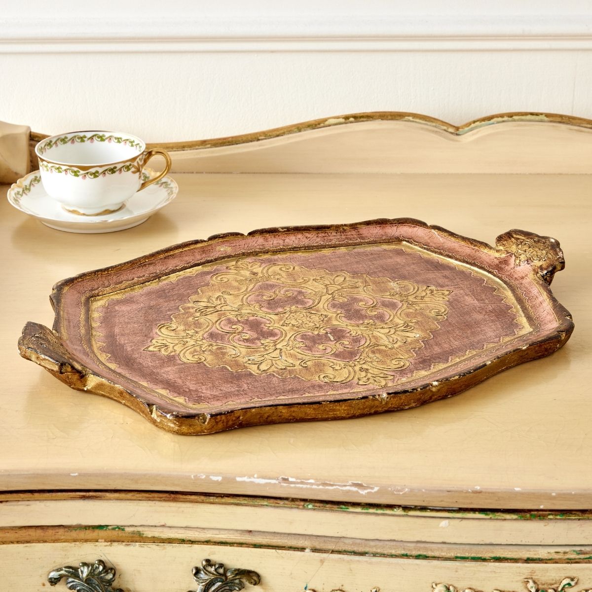 Florentine Diamond Tray - Caitlin Wilson Design