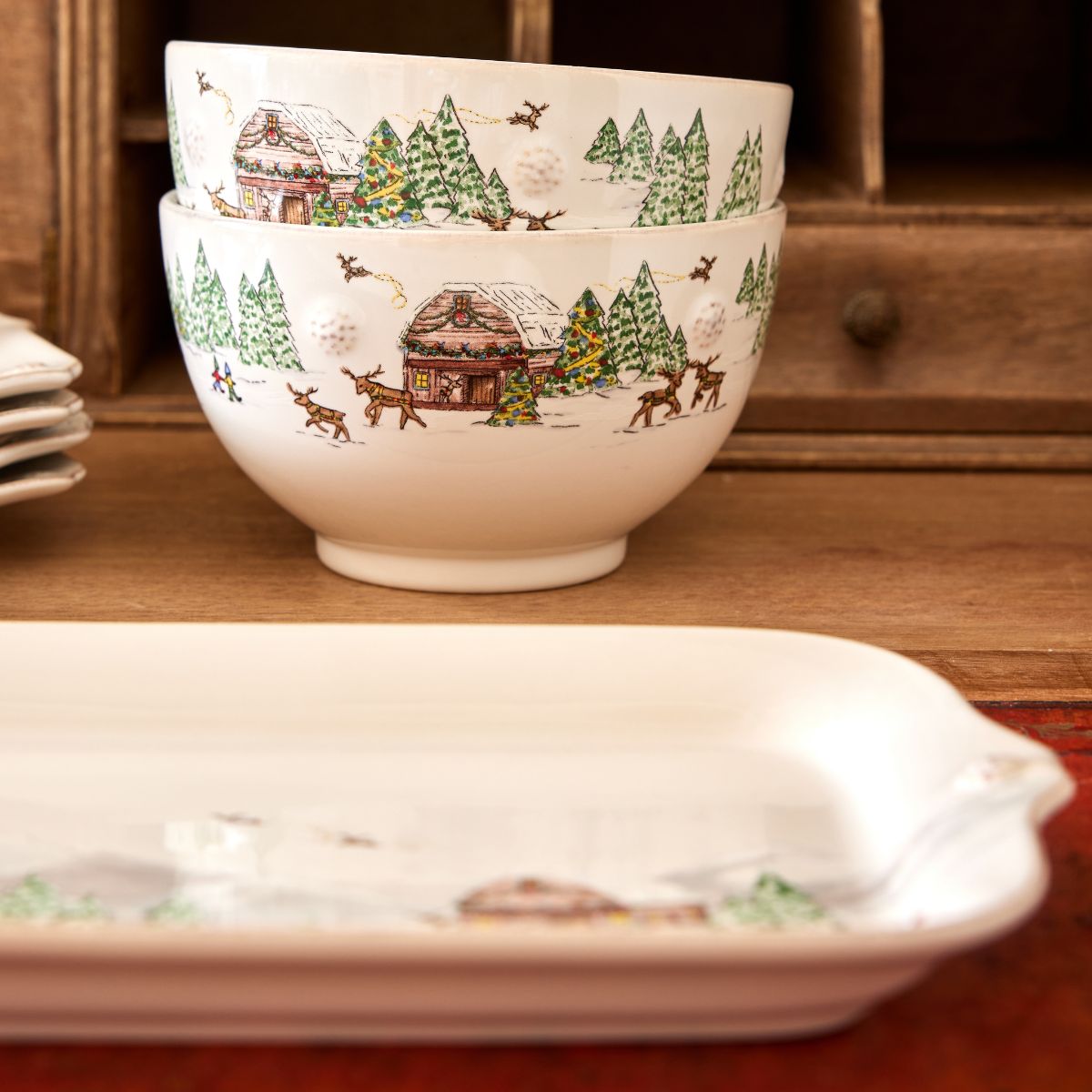 Berry & Thread North Pole 16pc Dinnerware Set