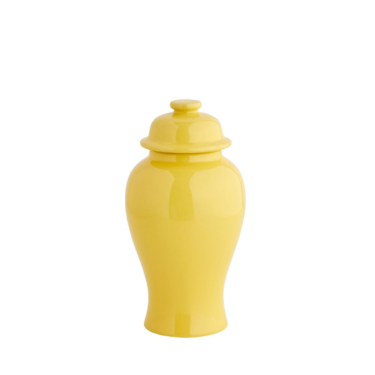 Small Aviary Jar in Yellow