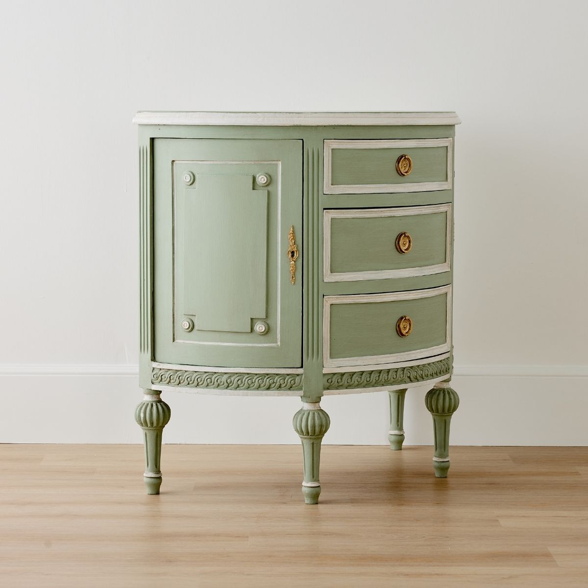 Swedish Demilune Chests - Caitlin Wilson Design