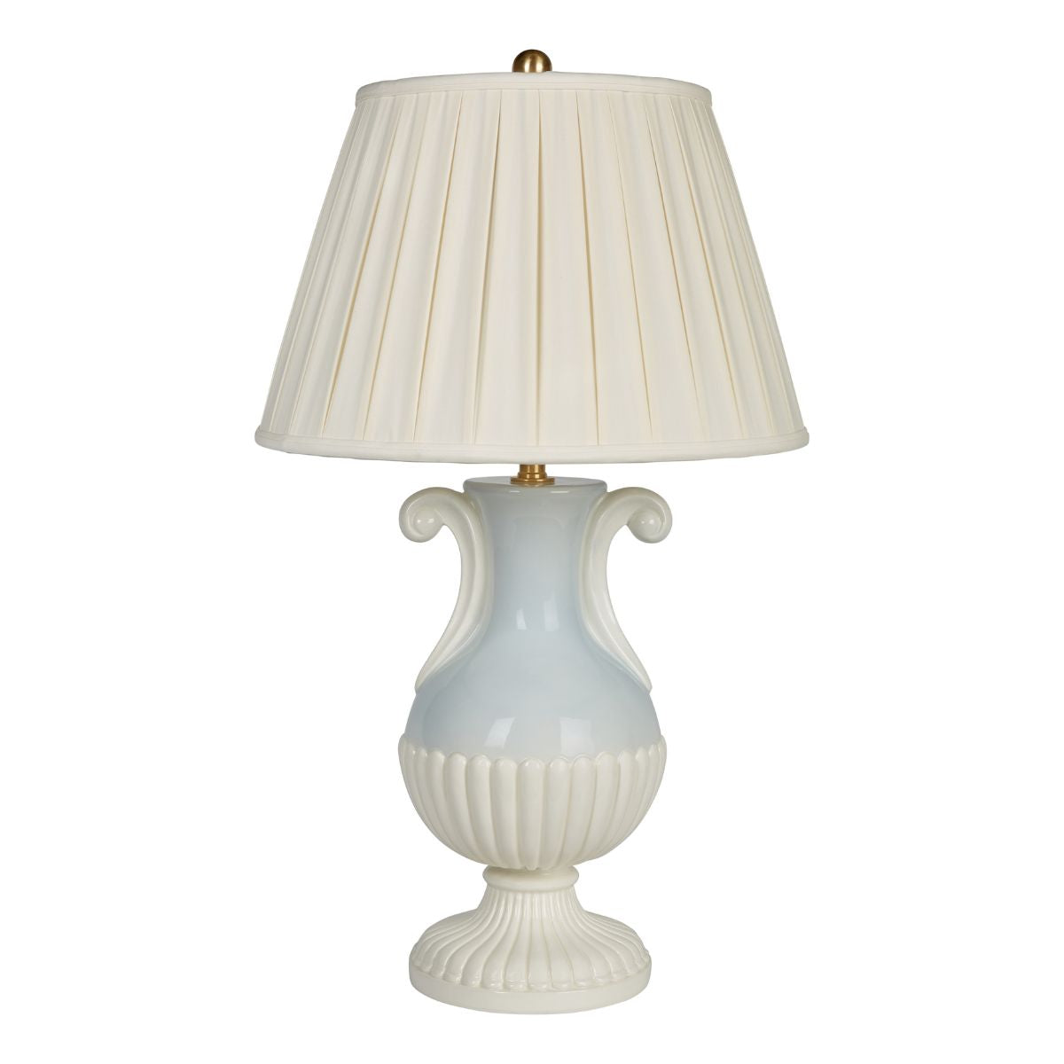 Worchester Lamp in Lt. Blue