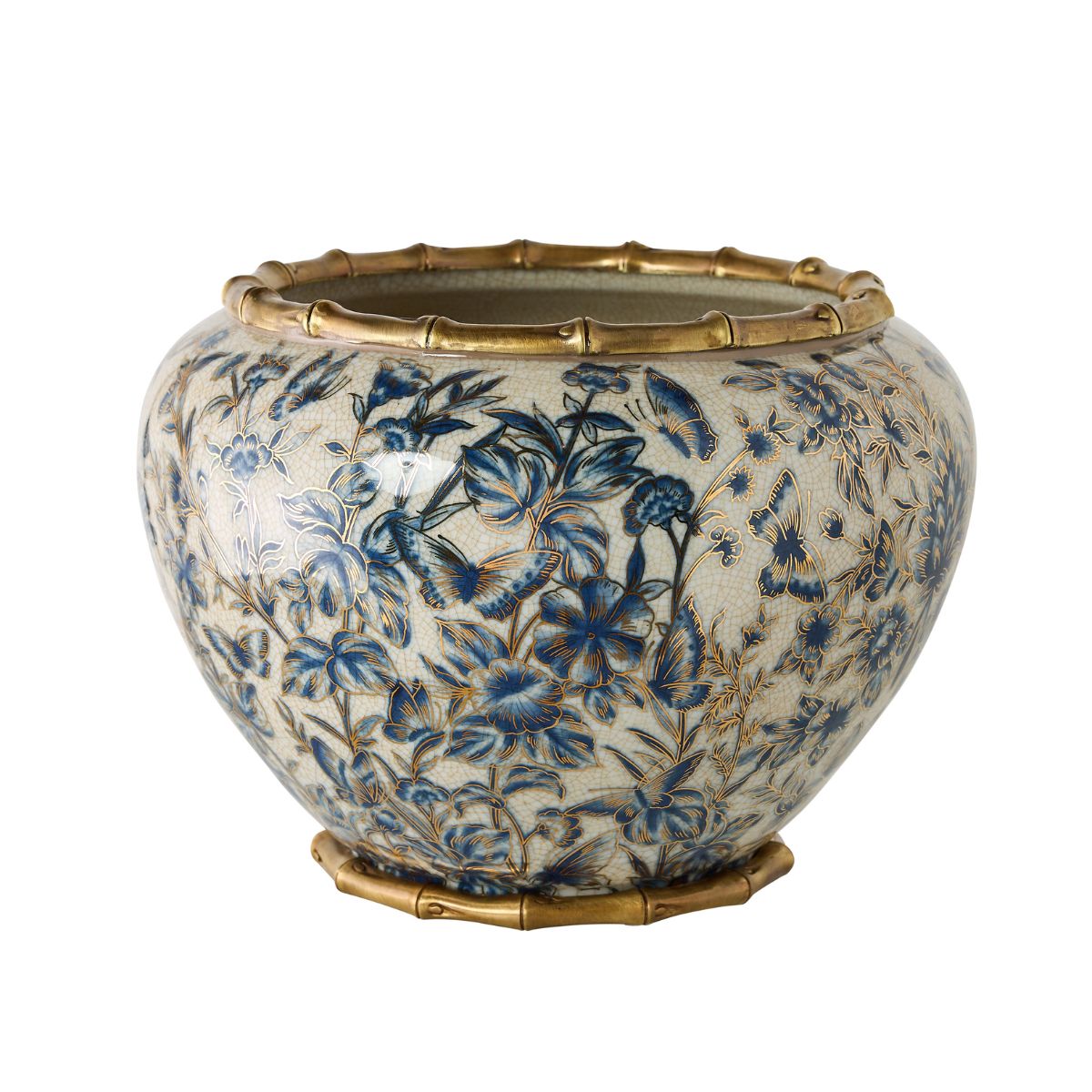 Midnight Garden Porcelain Planter - Caitlin Wilson Design