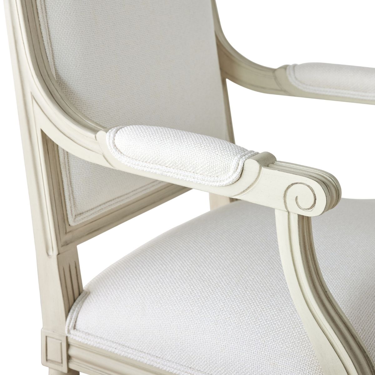Genevieve Arm Chair in Cream