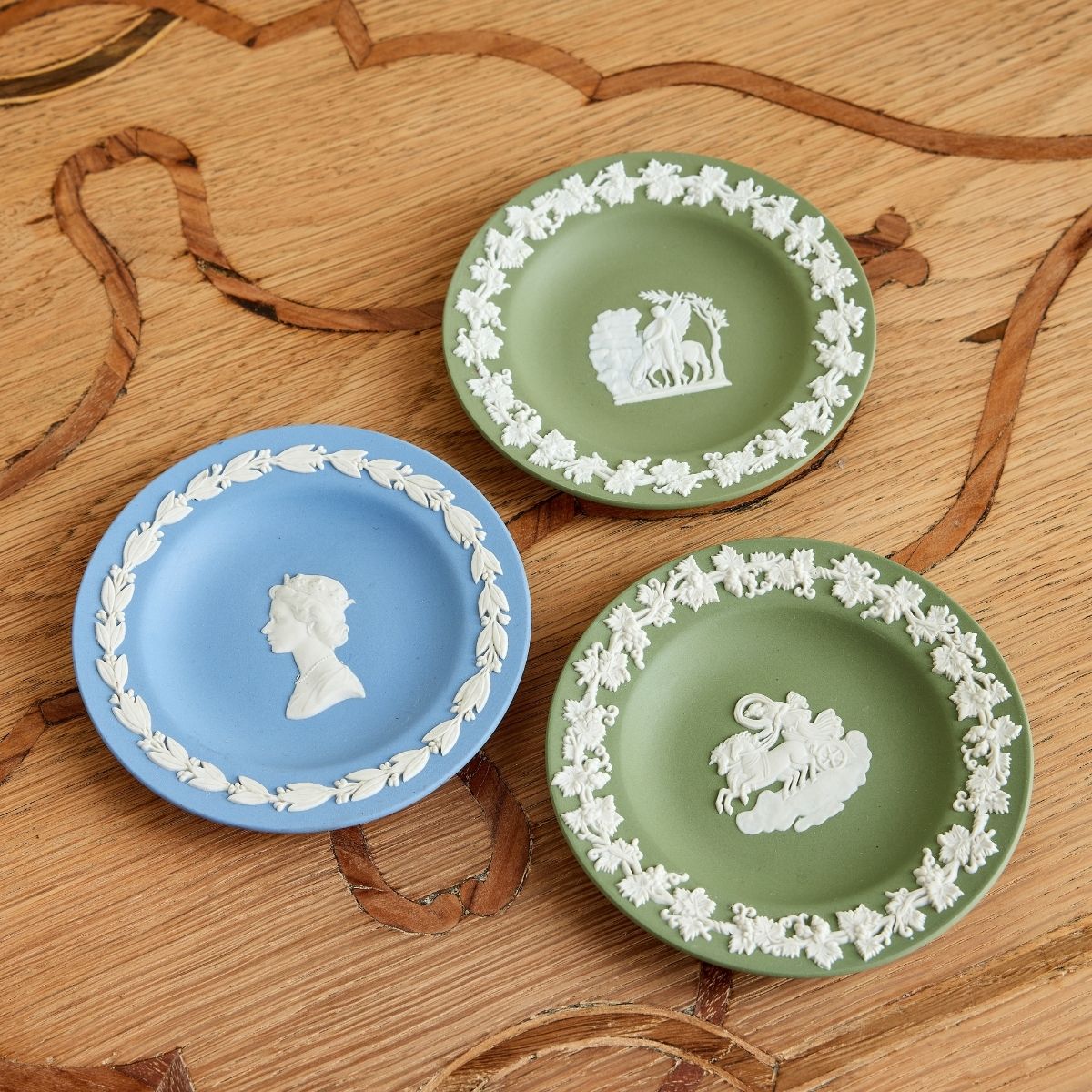 Wedgwood Sage Green Round Plate I