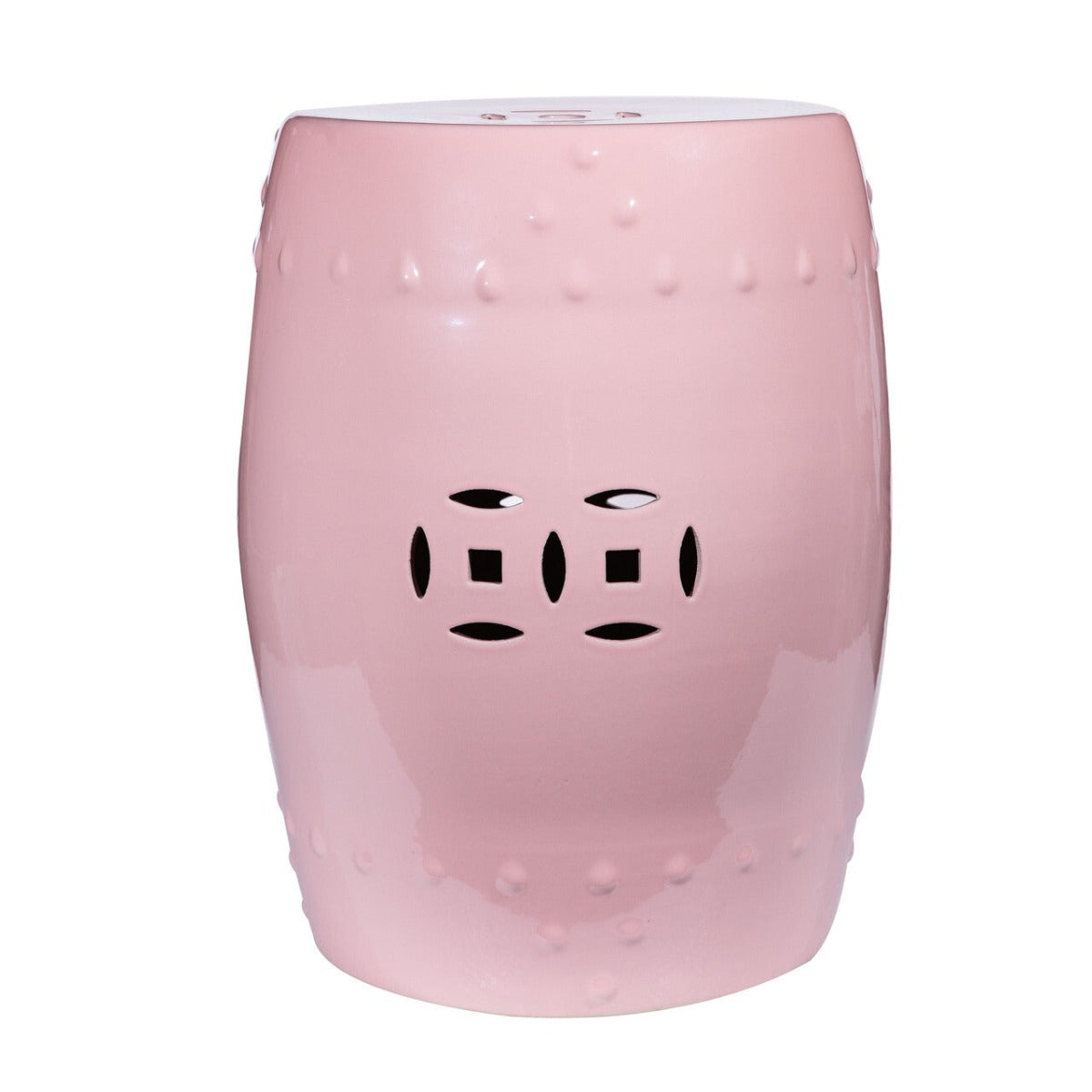 Pink Garden Stool