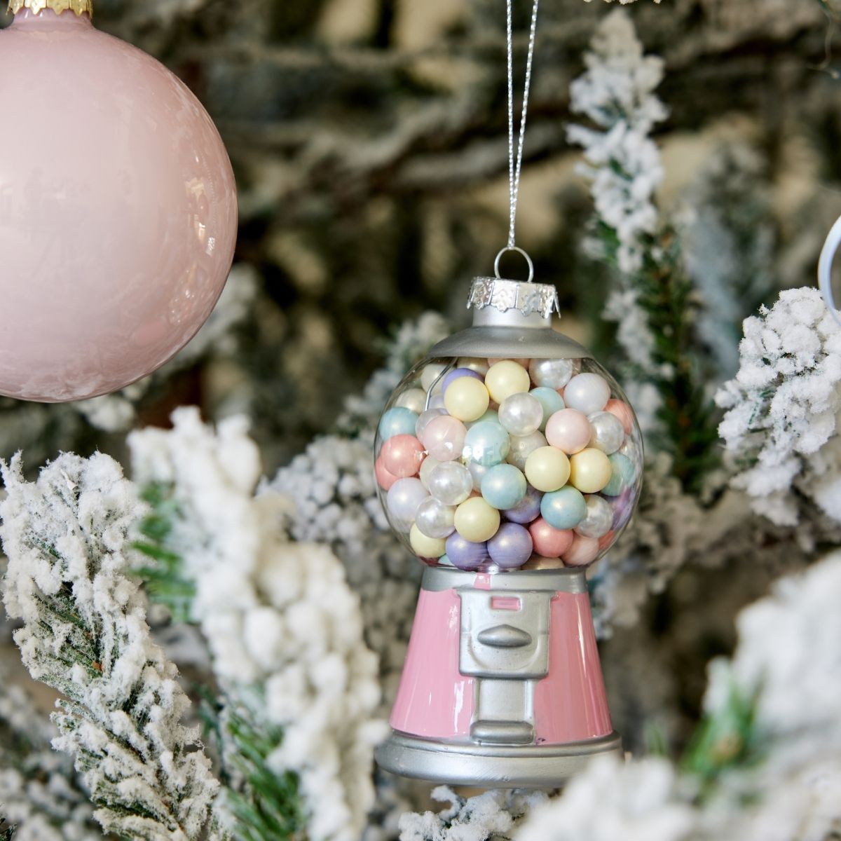 Pastel Gumball Machine Ornament