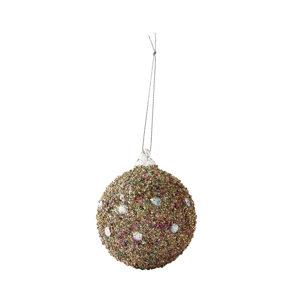 Multicolored Beaded Ornament