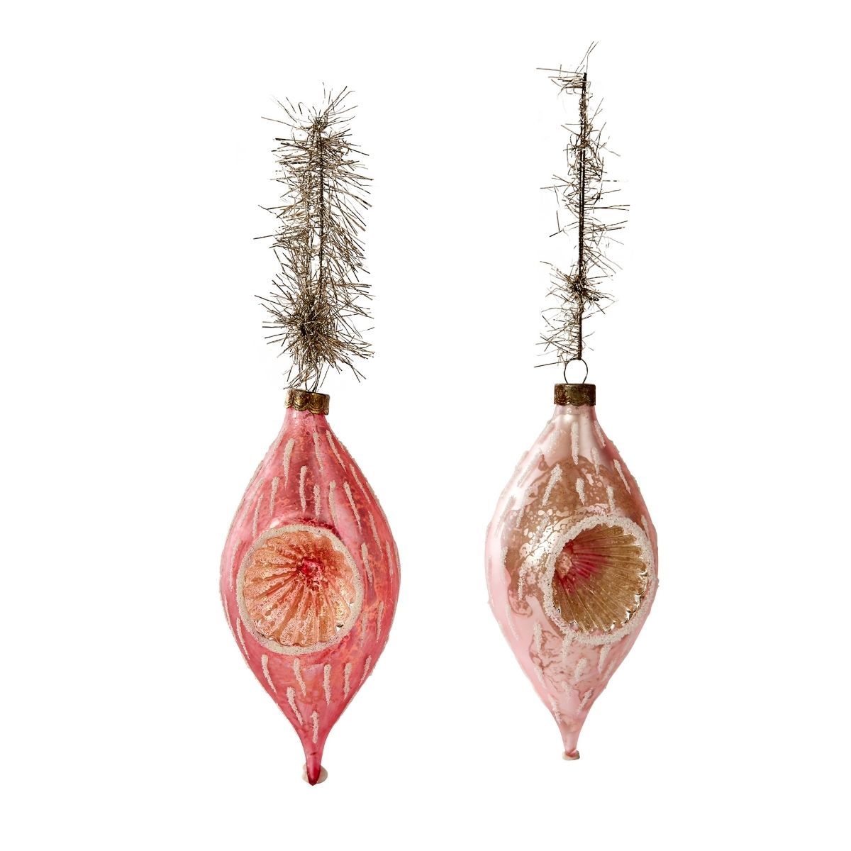 Blush & Rose Victorian Indent Ornaments