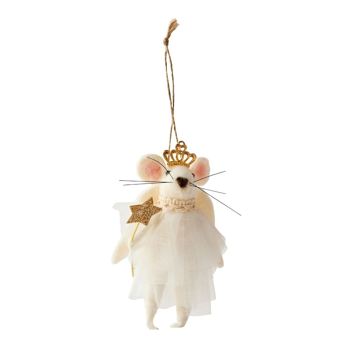 Mouse Angel Ornament