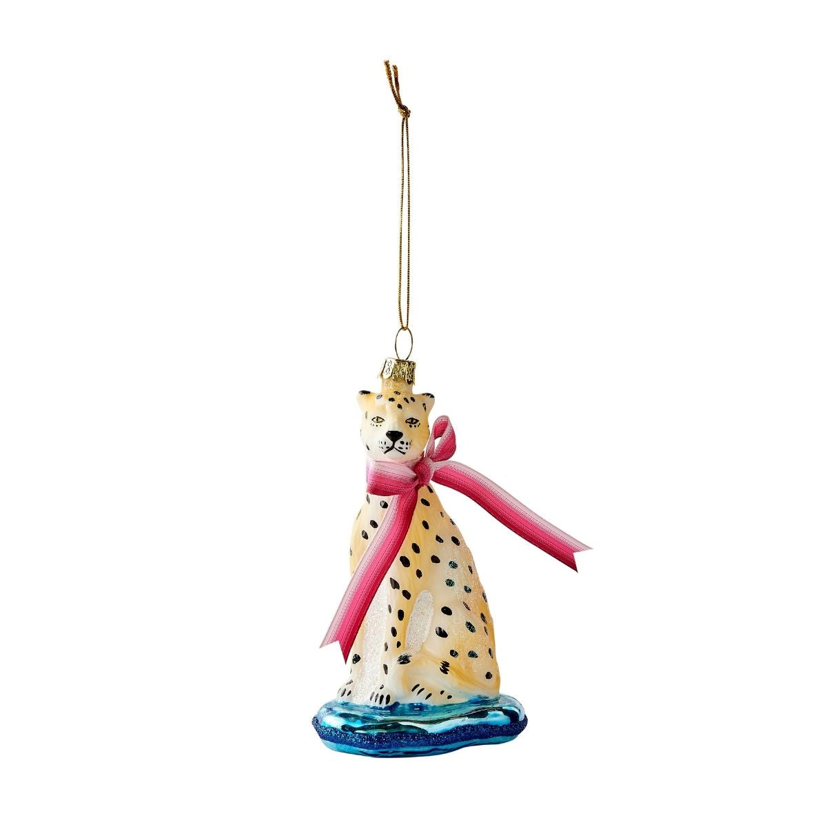 Proper Leopard Ornament - Caitlin Wilson Design