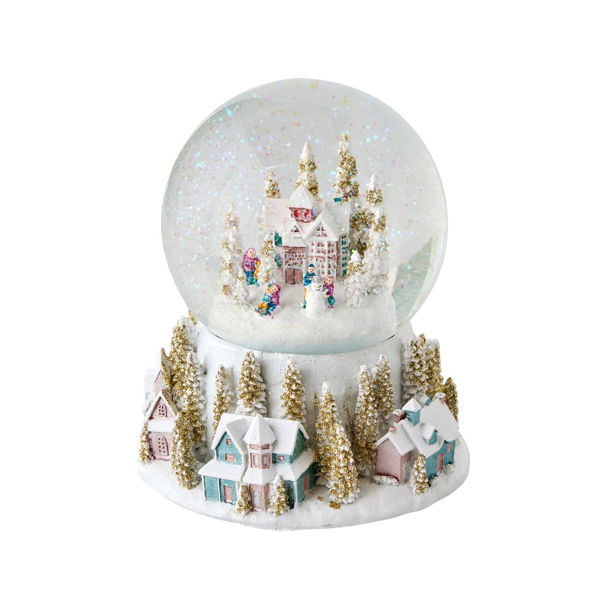 Snowy Town Snowglobe