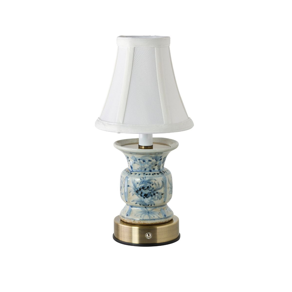 Lotus Petite Chinoiserie Rechargeable Lamp - Caitlin Wilson Design