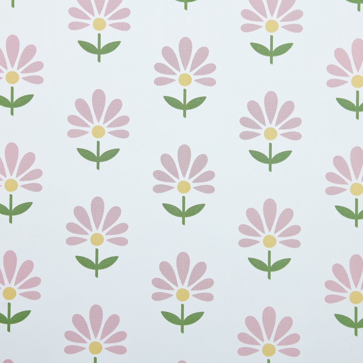 Floral Block Print Wallpaper