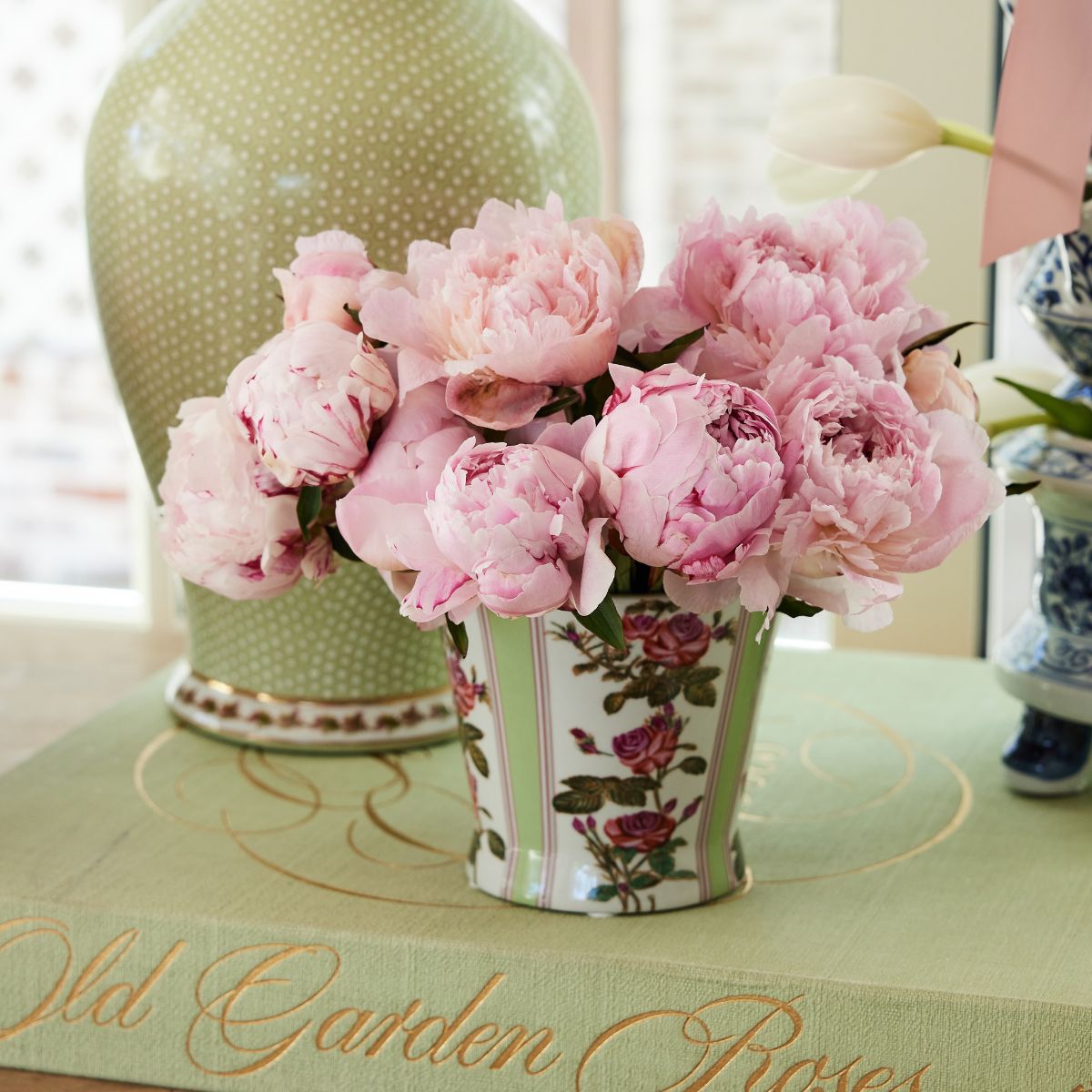 Small Rose Garden Cachepot - Caitlin Wilson Design
