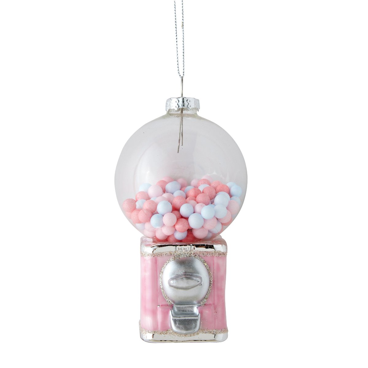 Pink Gumball Machine Ornament - Caitlin Wilson Designs