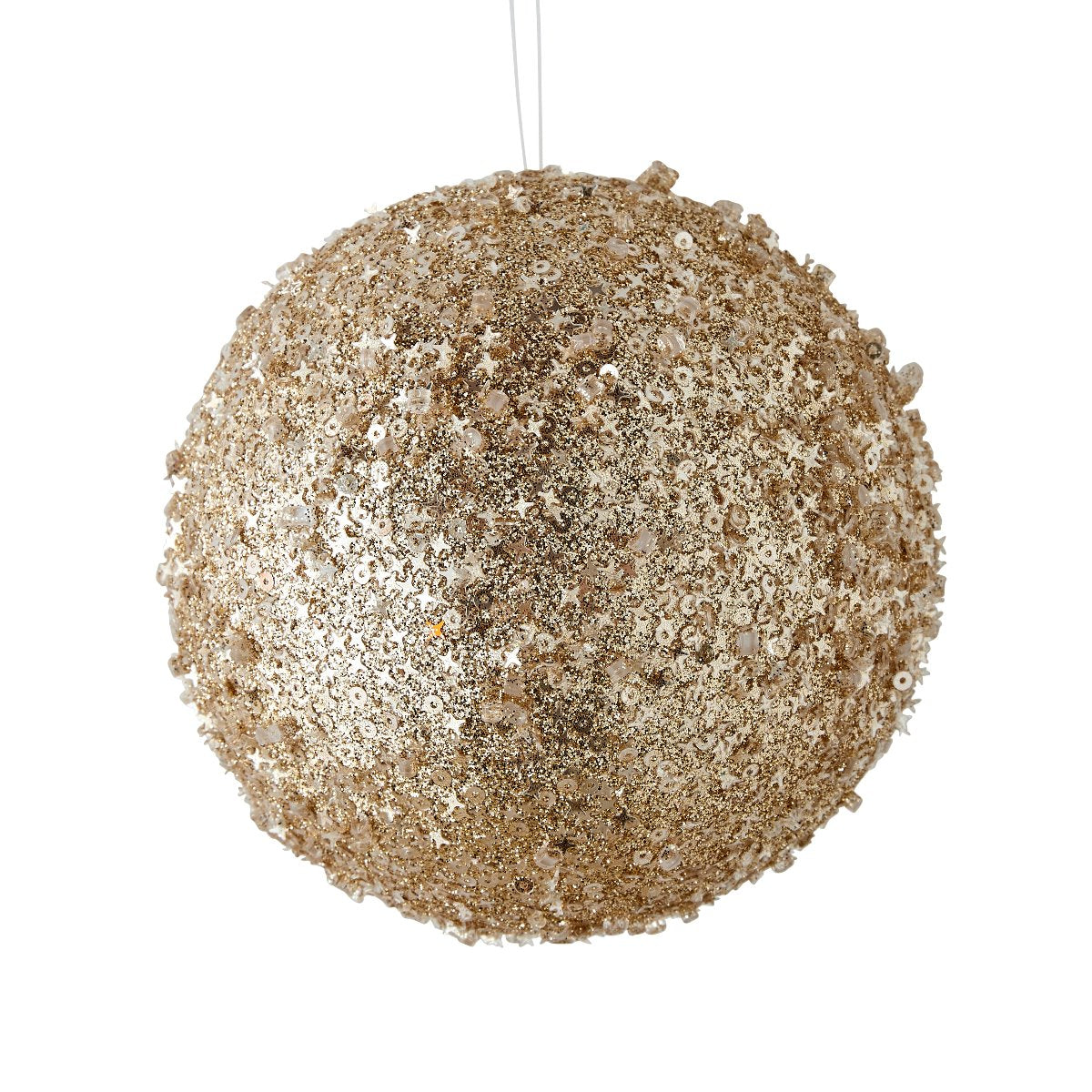 Champagne Glitter Ball Large - Caitlin Wilson Designs