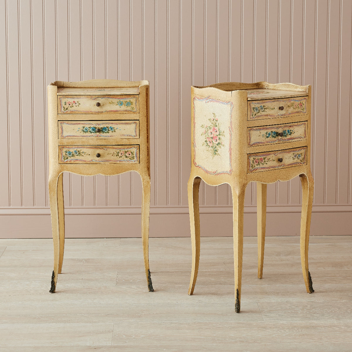 Midnight in Paris Nightstands - Caitlin Wilson Designs