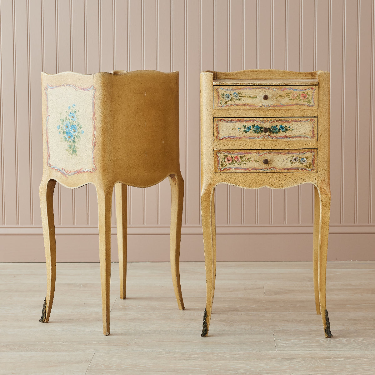 Midnight in Paris Nightstands - Caitlin Wilson Designs