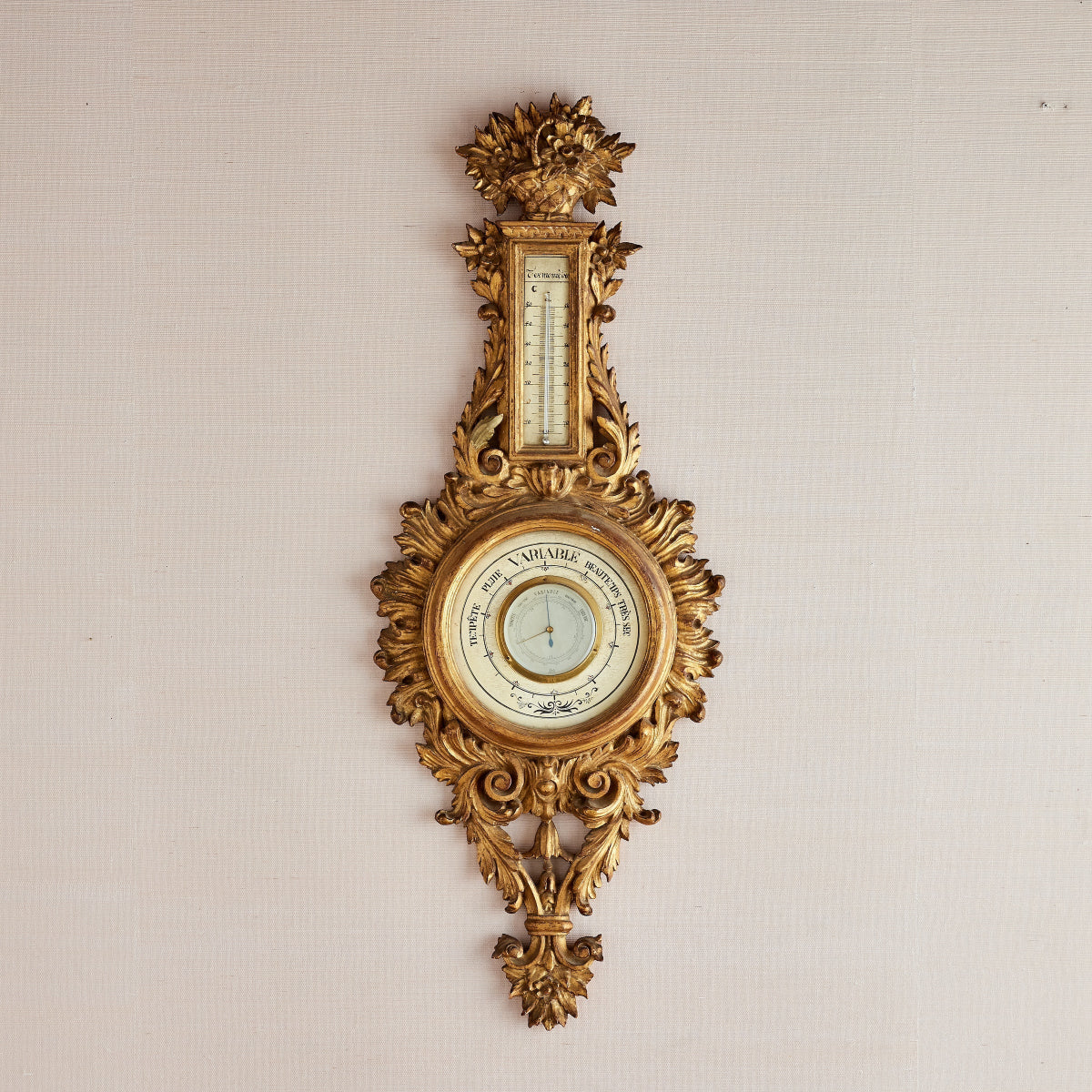 Gilded Rococo Barometer - Caitlin Wilson Designs