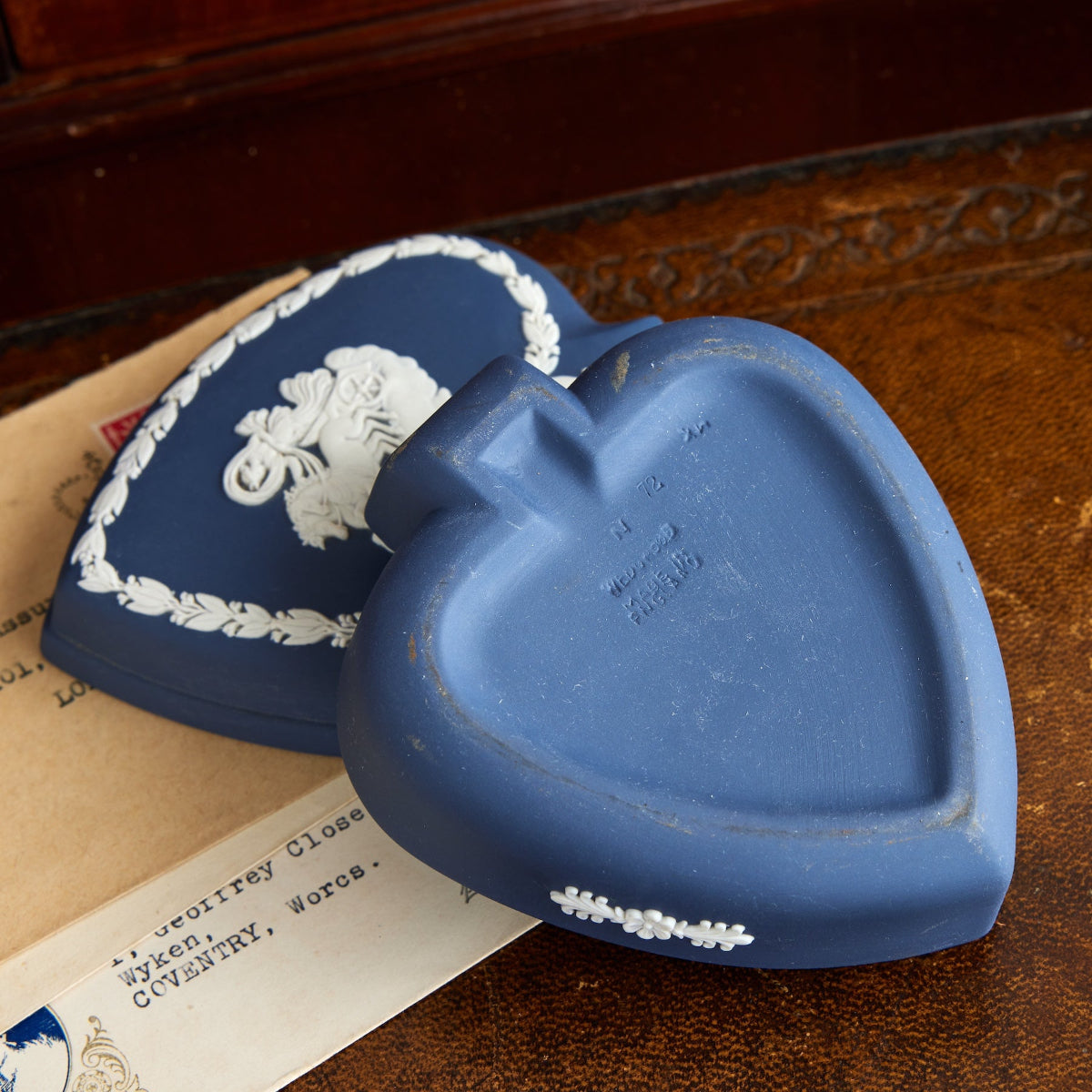 Wedgwood Blue Box - Spade - Caitlin Wilson Designs