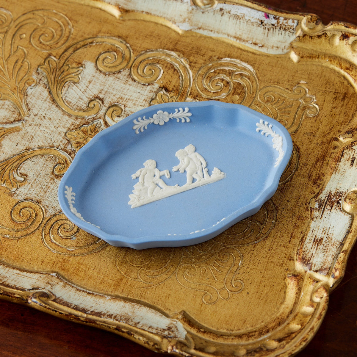 Wedgwood Pin Tray in Blue - Caitlin Wilson Designs