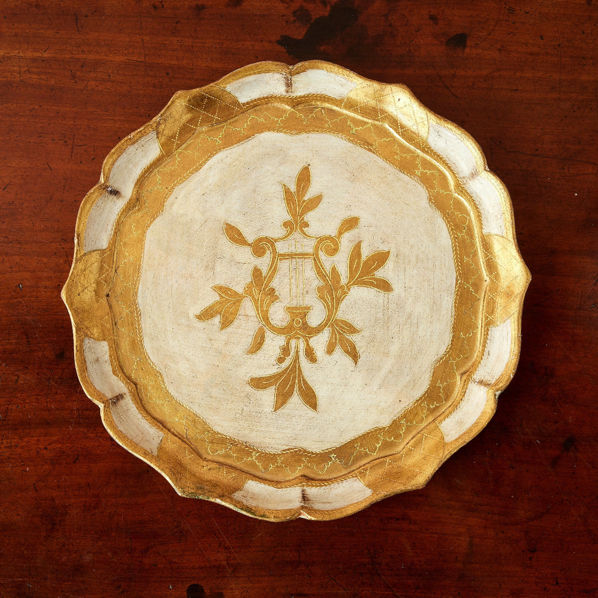 Florentine Round Tray III - Caitlin Wilson Designs