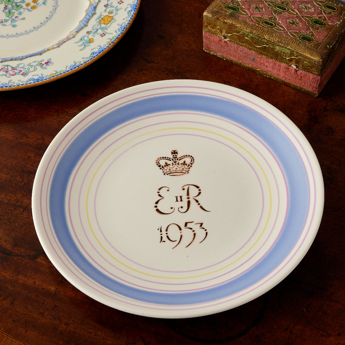 Her Majesty Plate 1953 - Caitlin Wilson Designs