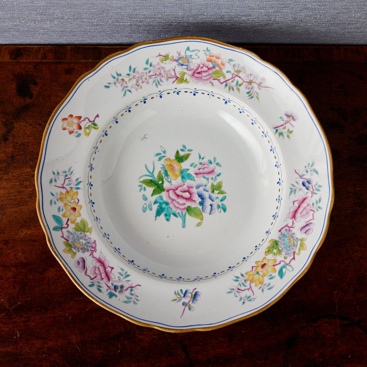 Regency Rose Soup Dish - Caitlin Wilson Designs