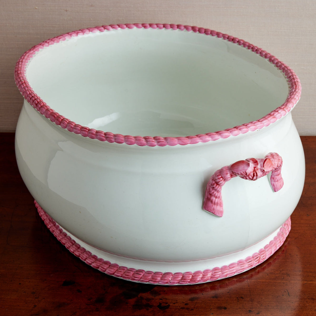 Rosette Stoneware Basin - Caitlin Wilson Designs