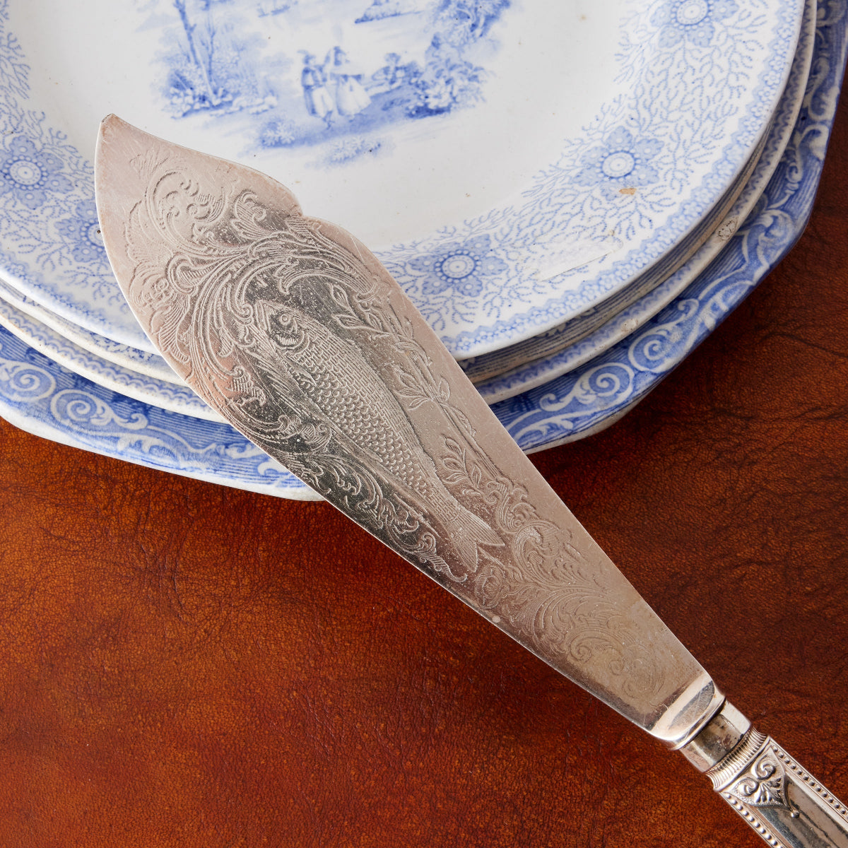 Antique Fish Serving Set - Caitlin Wilson Designs