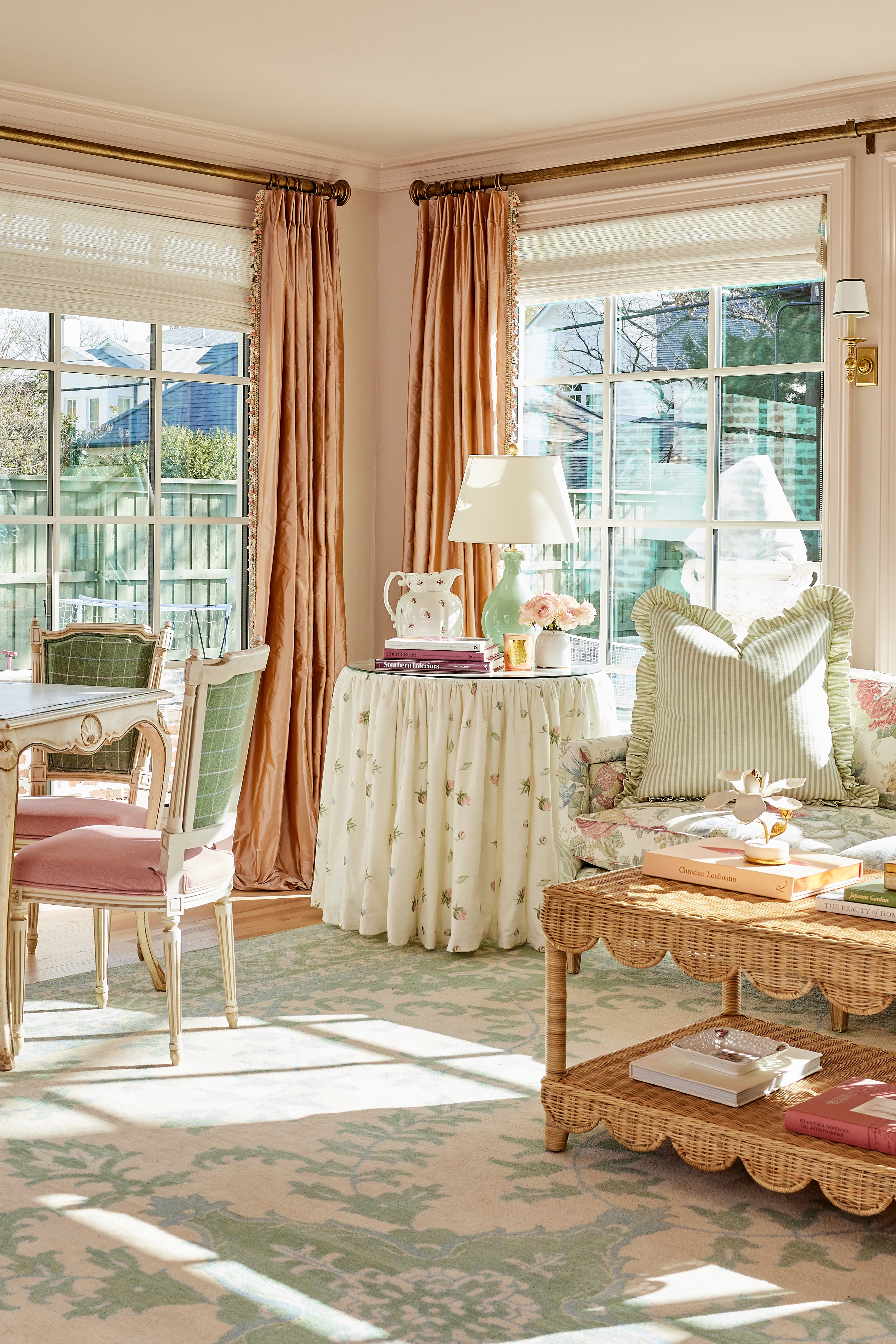 Simone Rug in Mint | Hand-Knotted Persian Rug | Caitlin Wilson